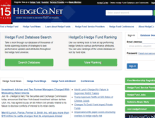 Tablet Screenshot of hedgeco.net